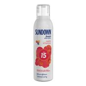 Protetor Solar Sundown Fresh Spray FPS15 150ml
