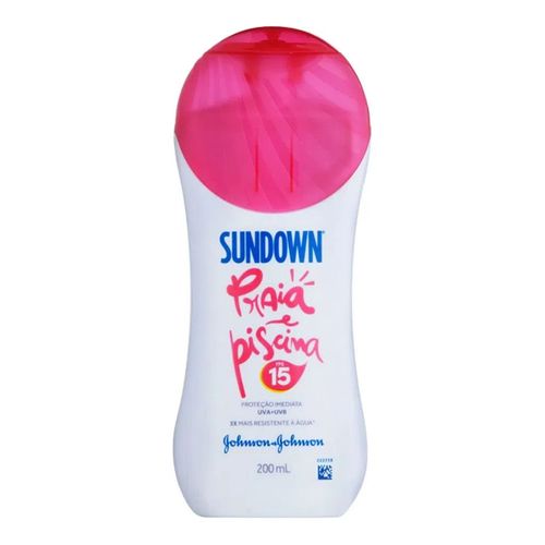 Protetor Solar Sundown Praia e Piscina FPS 15 200ml