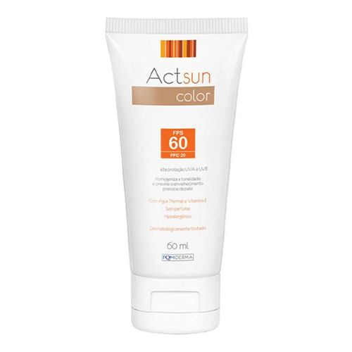 Protetor Solar Actsun Color Farmoquímica FPS 60 60ml