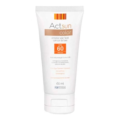 Protetor Solar Actsun Facial Fps 60 60ml Protetor Solar Actsun Facial Fps 60 60ml