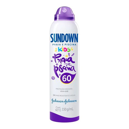Protetor Solar Sundown Praia e Piscina Kids Spray FPS60 150ml Protetor Solar Sundown Praia e Piscina Kids Spray FPS60 150ml