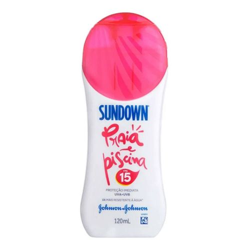 Protetor Solar Sundown Sensitive FPS 15 120ml Protetor Solar Sundown Sensitive FPS 15 120ml