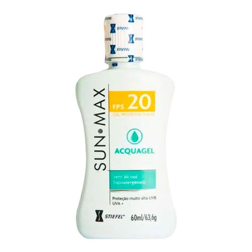Protetor Solar Sunmax Acquagel FPS 20 Stiefel 60ml Protetor Solar Sunmax Acquagel FPS 20 Stiefel 60ml