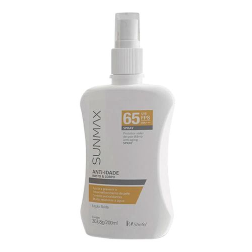 Protetor Solar Sunmax Anti-idade Fps 65 Stiefel 200ml