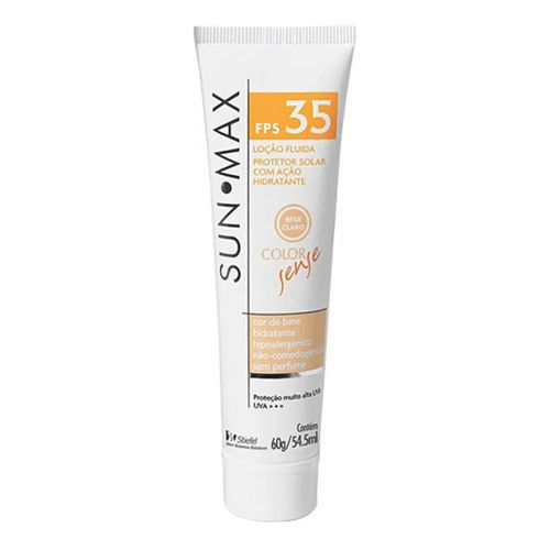 Protetor Solar Sunmax Color Sense Bege Claro FPS 35 Stiefel 60g Protetor Solar Sunmax Color Sense Bege Claro FPS 35 Stiefel 60g