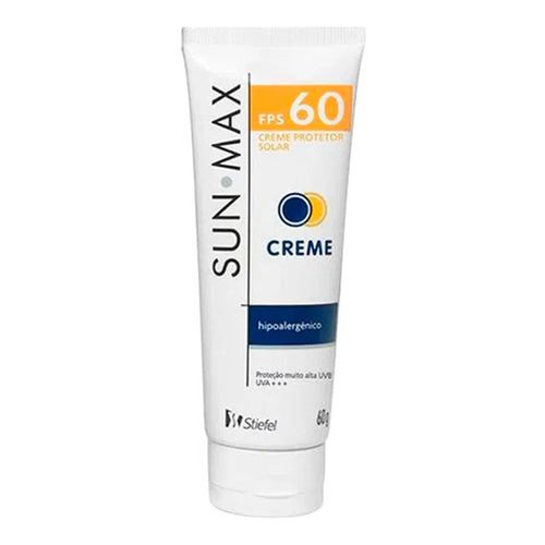 Protetor Solar Sunmax Creme Tratamento Fps 60 Stiefel 60g Protetor Solar Sunmax Creme Tratamento Fps 60 Stiefel 60g