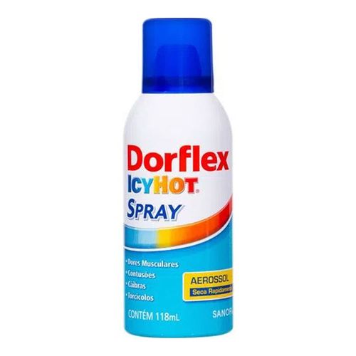 Analgésico Dorflex Sanofi Icy Hot Spray 118ml Analgésico Dorflex Sanofi Icy Hot Spray 118ml
