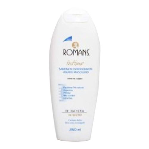 Sabonete Íntimo Líquido Romans Leite de Cabra Masculino 250ml Sabonete Íntimo Líquido Romans Leite de Cabra Masculino 250ml