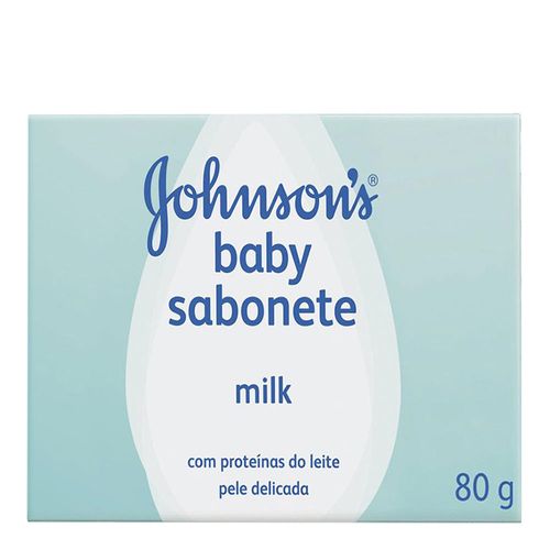 Sabonete Johnson's Baby Milk 80g Sabonete Johnson's Baby Milk 80g