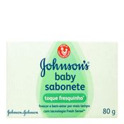Sabonete Johnson's Baby Toque Fresquinho 80g