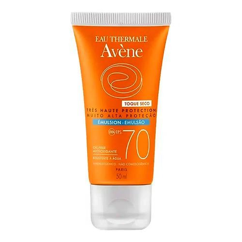 Protetor Solar Avène Toque Seco Emulsão FPS70 50ml Protetor Solar Avène Toque Seco Emulsão FPS70 50ml