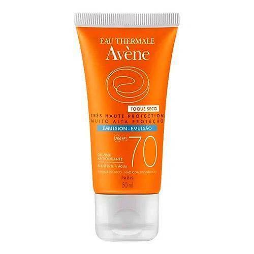 Protetor Solar Avène Toque Seco Emulsão FPS70 50ml