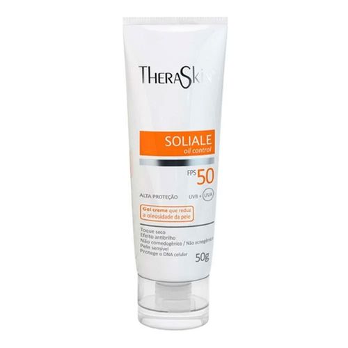 Protetor Solar Theraskin Soliale Gel Creme FPS50 50g Protetor Solar Theraskin Soliale Gel Creme FPS50 50g
