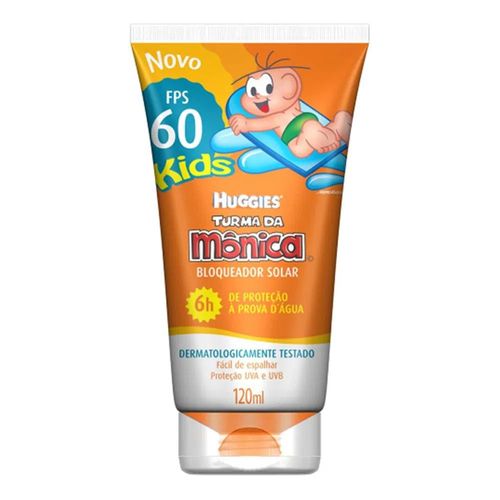 Protetor Solar Turma da Mônica Kids FPS60 120ml