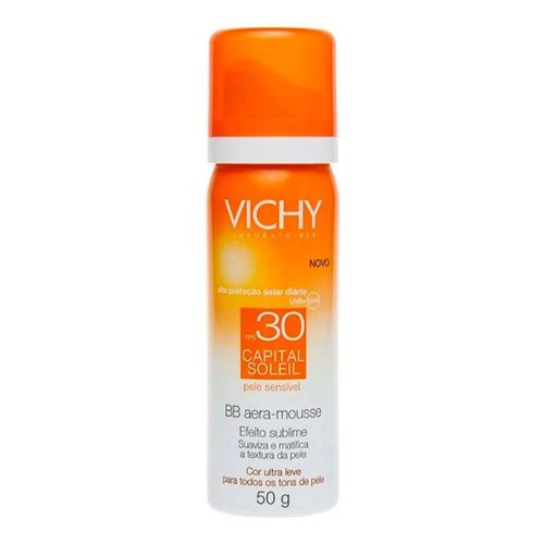 Protetor Solar Vichy Capital Soleil FPS30 BB Aera-Mousse 50g Protetor Solar Vichy Capital Soleil FPS30 BB Aera-Mousse 50g