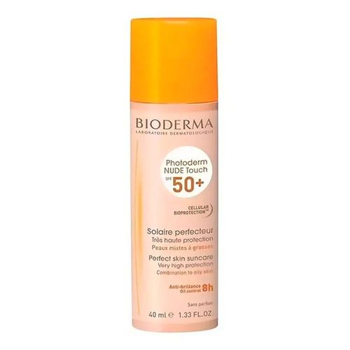 Protetor Solar Bioderma Photoderm Nude Touch FPS50 Dourado 40ml Protetor Solar Bioderma Photoderm Nude Touch FPS50 Dourado 40ml