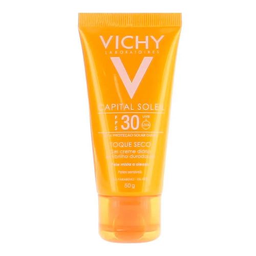 Protetor Solar Vichy Capital Soleil Toque Seco FPS30 50g Protetor Solar Vichy Capital Soleil Toque Seco FPS30 50g