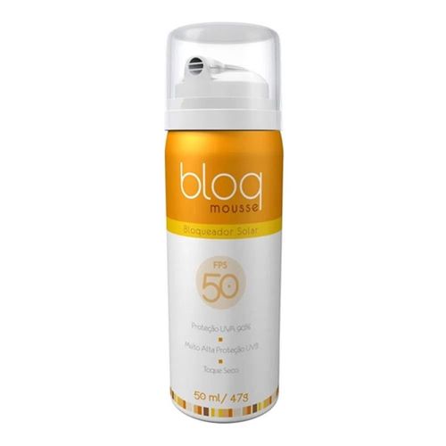Protetor Solar Bloq Mousse Fps50 50ml Protetor Solar Bloq Mousse Fps50 50ml
