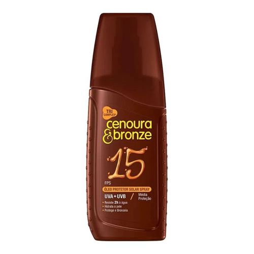 Protetor Solar Cenoura & Bronze Fps15- 110ml Protetor Solar Cenoura & Bronze Fps15- 110ml