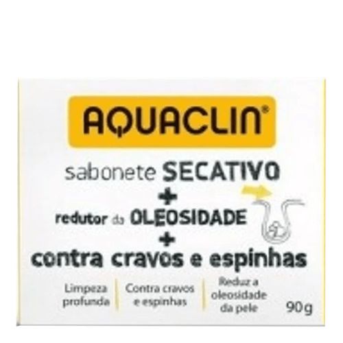 Sabonete Acquaclin Redutor de Oleosidade + Acne 90g Sabonete Acquaclin Redutor de Oleosidade + Acne 90g
