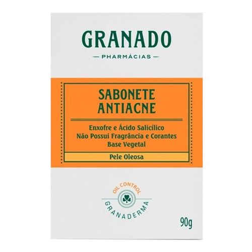 Sabonete Antiacne Em Barra Granado Enxofre 90g Sabonete Antiacne Em Barra Granado Enxofre 90g