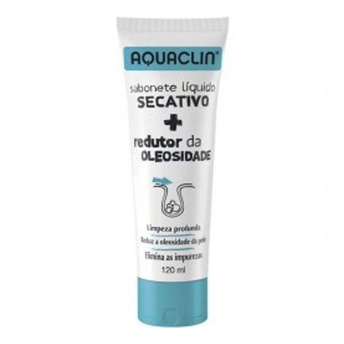 Sabonete Líquido Aquaclin Secativo 120ml Sabonete Líquido Aquaclin Secativo 120ml