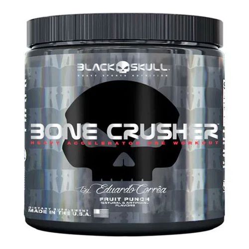 Bone Crusher Pré-treino 150g - Black Skull