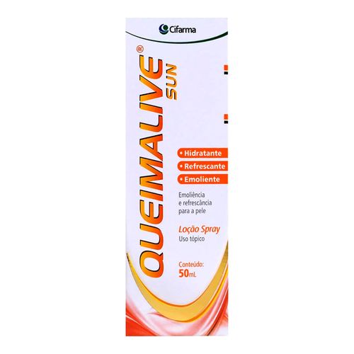 Queimalive Sun Cifarma Spray 50ml Queimalive Sun Cifarma Spray 50ml