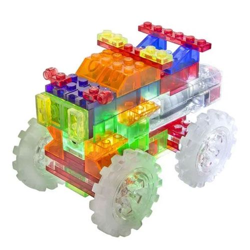 Blocos de Montar ZippyDo Monster Truck 6 em 1 Laser Pegs