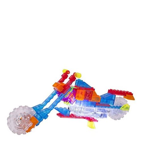 Blocos de Montar ZippyDo Motocicleta 8 em 1 Laser Pegs Blocos de Montar ZippyDo Motocicleta 8 em 1 Laser Pegs