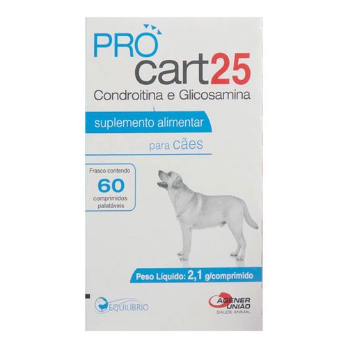Procart 25 com 60 Comprimidos