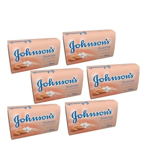Sabonete Johnson's Suavize 6 Unidades Sabonete Johnson's Suavize 6 Unidades