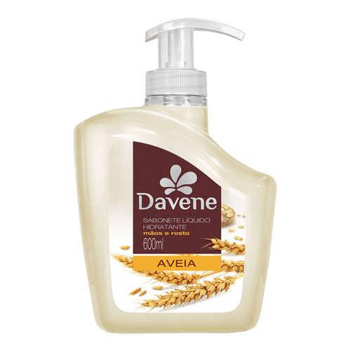 Sabonete Líquido Davene Aveia 600ml