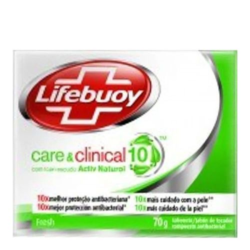 Sabonete Lifebuoy Care Clinical Fresh 70g Sabonete Lifebuoy Care Clinical Fresh 70g