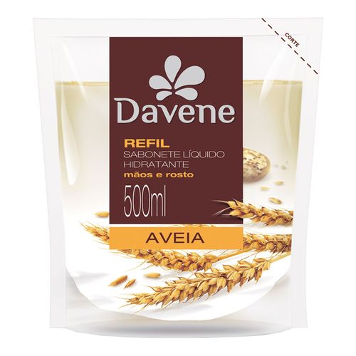 Sabonete Líquido Davene Aveia Refil 500ml Sabonete Líquido Davene Aveia Refil 500ml