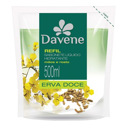 Sabonete Líquido Davene Erva Doce Refil 500ml Sabonete Líquido Davene Erva Doce Refil 500ml