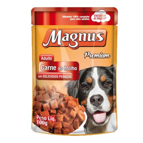 Sache para Cachorro Magnus Carne ao Molho Sache para Cachorro Magnus Carne ao Molho