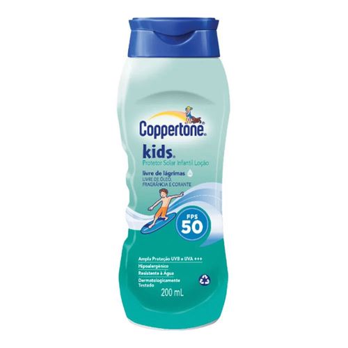 Protetor Solar Coppertone Kids FPS 50 200ml