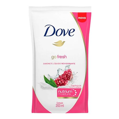 Sabonete Liquido Dove Hand Wash Pump Romã E Verbena Refil 200ml Sabonete Liquido Dove Hand Wash Pump Romã E Verbena Refil 200ml