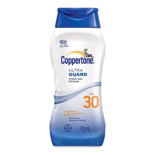 Protetor Solar Coppertone Ultraguard Loção FPS30 210ml Protetor Solar Coppertone Ultraguard Loção FPS30 210ml