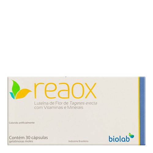 Reaox Biolab 30 cápsulas gelatinosas Reaox Biolab 30 cápsulas gelatinosas