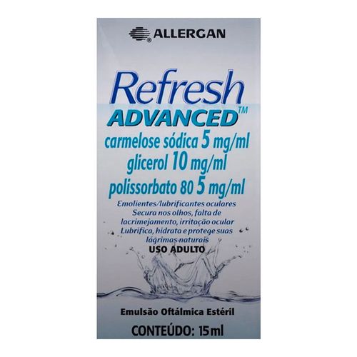 Refresh Advanced Allergan 15ml Refresh Advanced Allergan 15ml