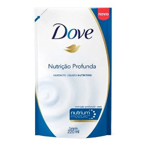Sabonete Líquido Dove Nutrição Profunda Refil 220ml Sabonete Líquido Dove Nutrição Profunda Refil 220ml