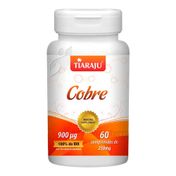 Mineral Cobre - Tiaraju - 60 Comprimidos de 250mg