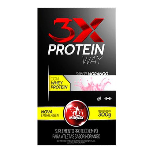 3X Way Protein Midway Chocolate 300g 3X Way Protein Midway Chocolate 300g