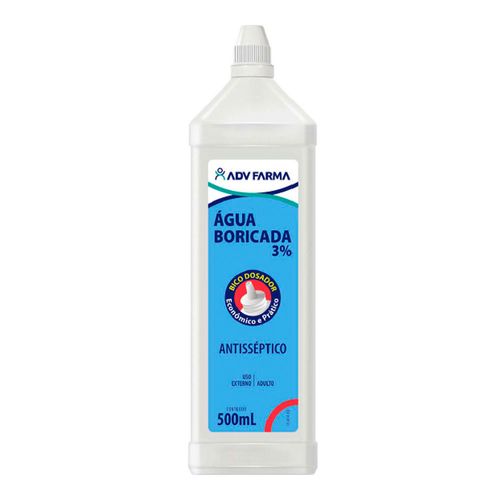 Água Boricada Adv 500ml Água Boricada Adv 500ml