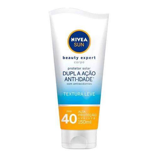 Protetor Solar Corporal Nivea Sun Beauty Expert Anti-idade FPS40 150g