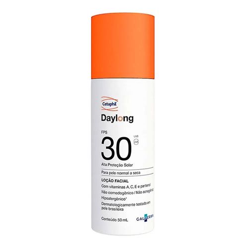 Protetor Solar Daylong Facial Loção Cetaphil FPS 30 - 50ml Protetor Solar Daylong Facial Loção Cetaphil FPS 30 - 50ml