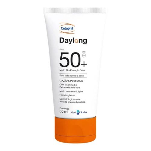 Protetor Solar Daylong Lipossomal Loção Cetaphil FPS 50 - 50ml Protetor Solar Daylong Lipossomal Loção Cetaphil FPS 50 - 50ml