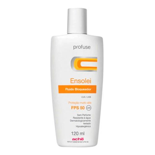 Protetor Solar Ensolei Fluido Fps50 Profuse 120ml